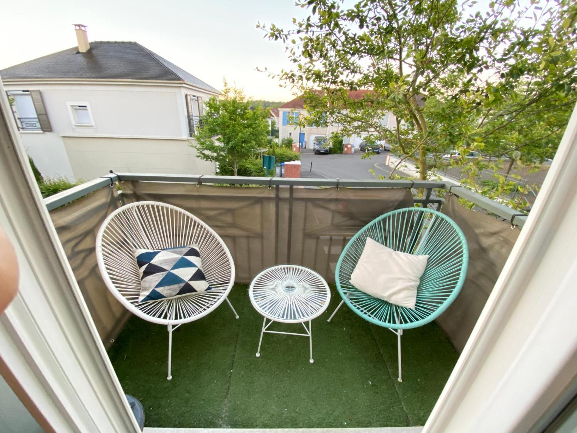Duplex Moderne 8Per&3Ch&10 Min Disney&Parking Free Magny-le-Hongre Bagian luar foto