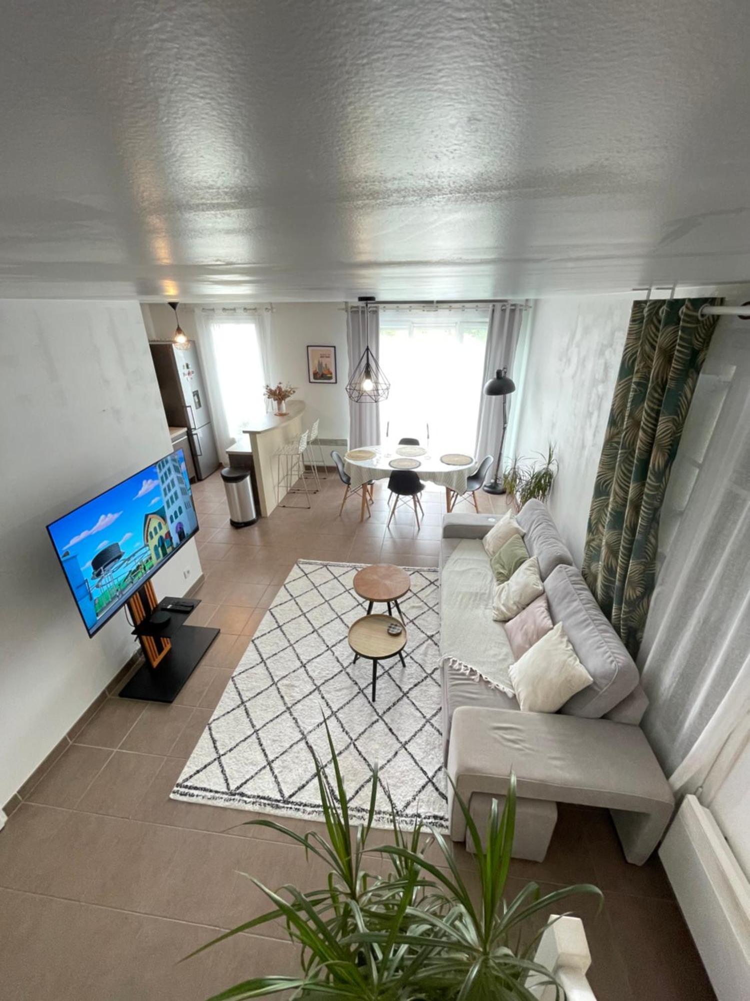 Duplex Moderne 8Per&3Ch&10 Min Disney&Parking Free Magny-le-Hongre Bagian luar foto