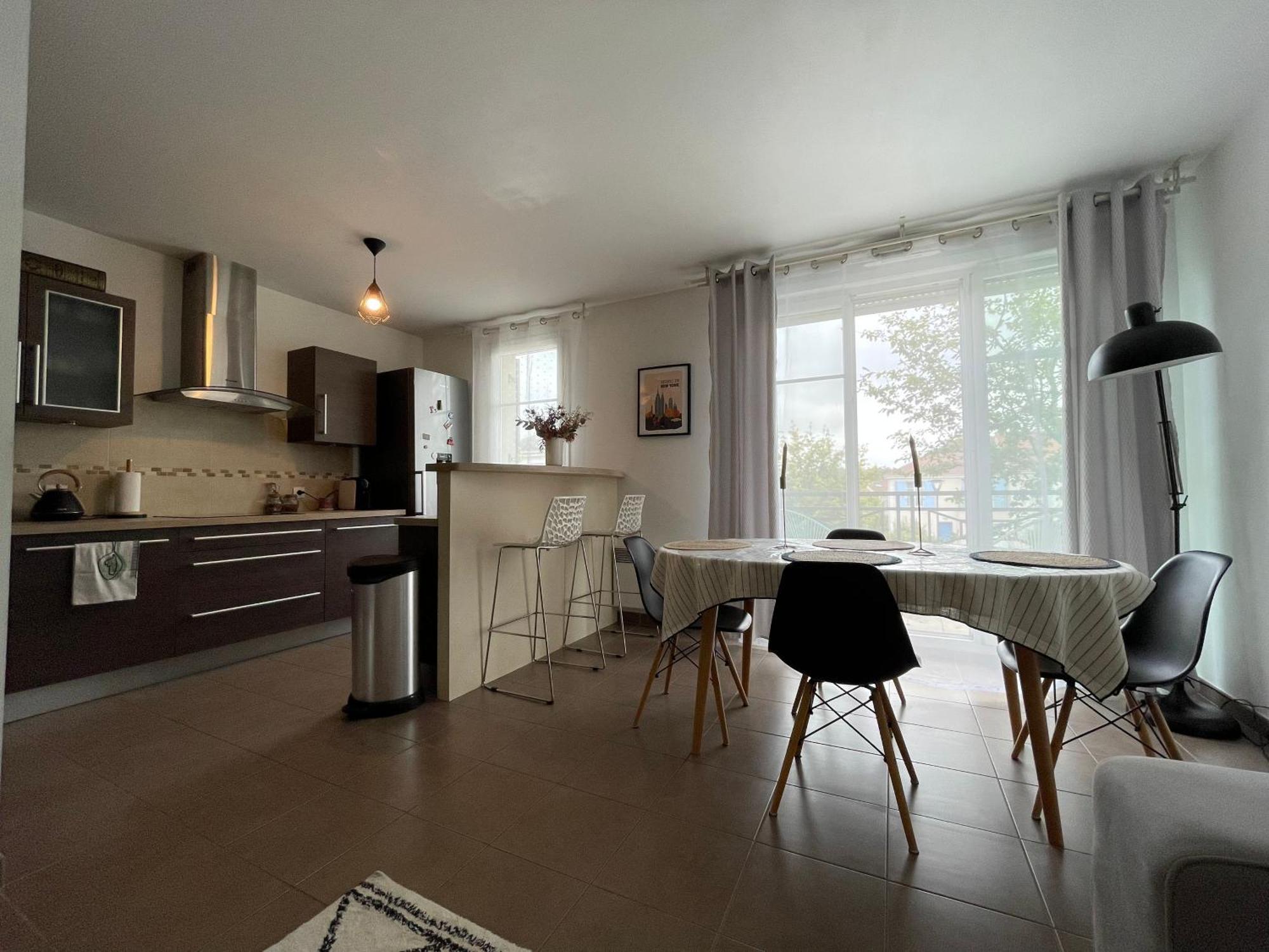 Duplex Moderne 8Per&3Ch&10 Min Disney&Parking Free Magny-le-Hongre Bagian luar foto