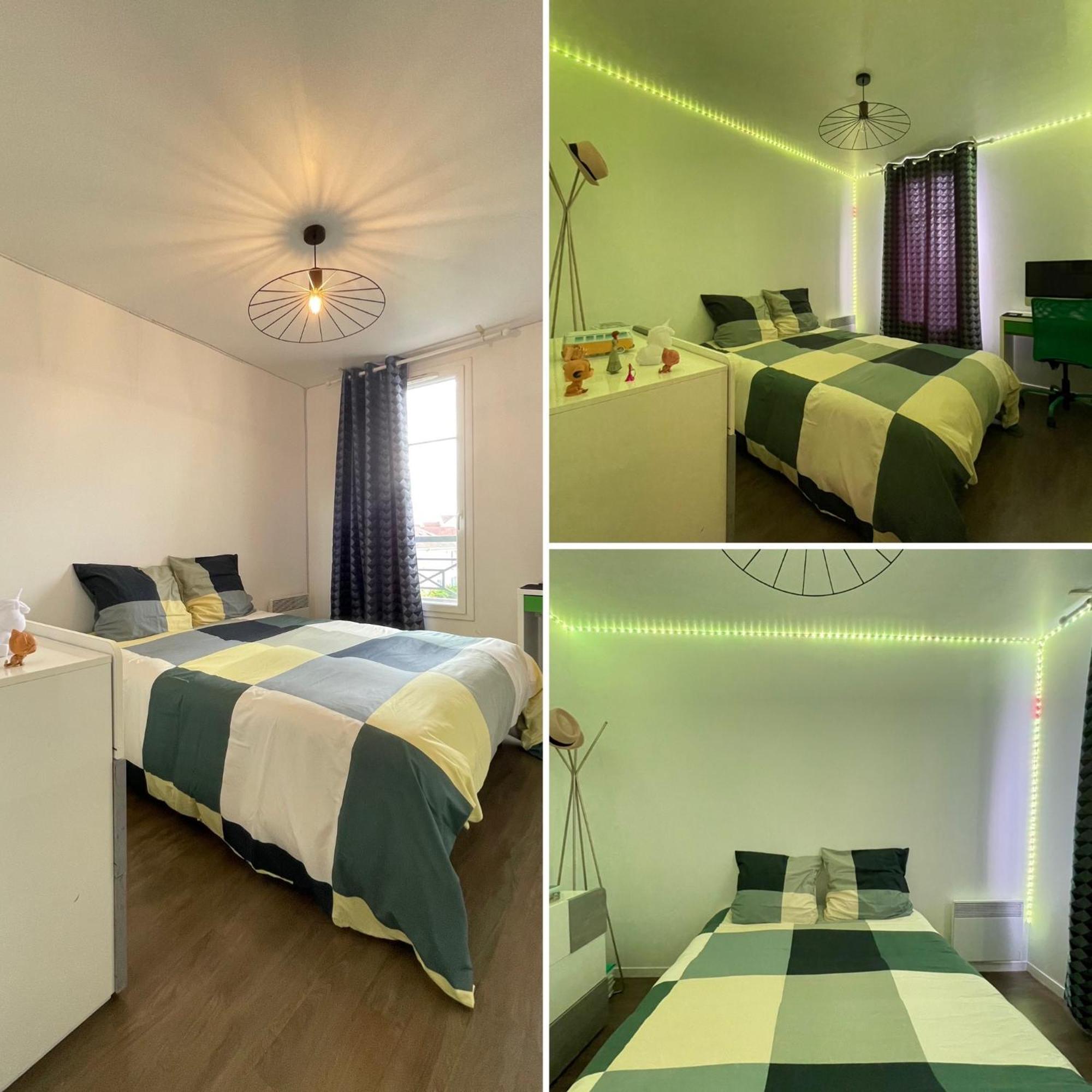 Duplex Moderne 8Per&3Ch&10 Min Disney&Parking Free Magny-le-Hongre Bagian luar foto