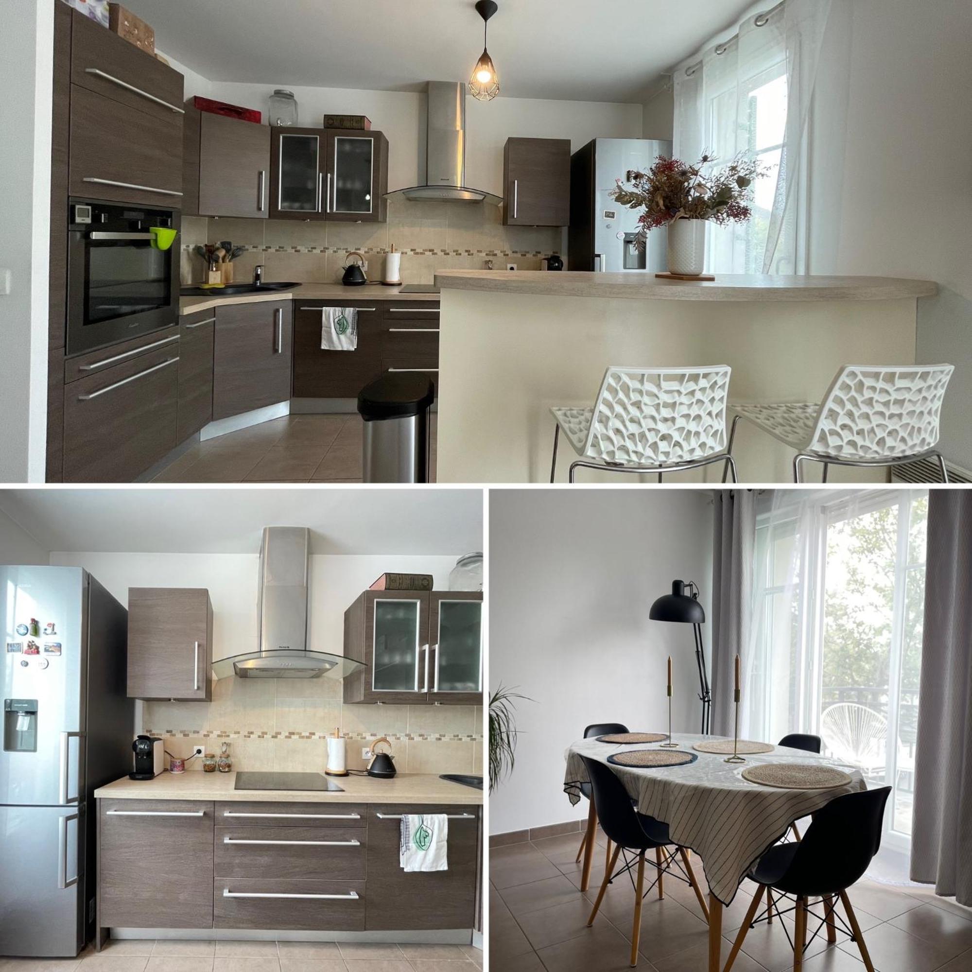 Duplex Moderne 8Per&3Ch&10 Min Disney&Parking Free Magny-le-Hongre Bagian luar foto